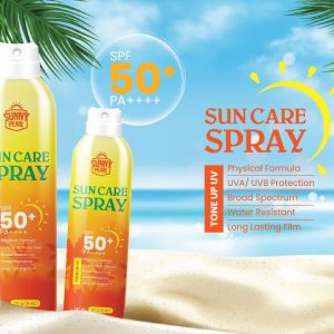 Chai xịt chống nắng SPF 50+